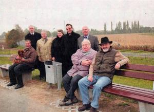 (v.l.n.r.) Ludger Opgenorth, Ulrich Glanz, Hermann Gehnen, Christine Bohnen, Frank Rainer Laake, Bernward Wissenberg, Roland Pozun, Alex Lehmann