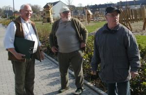 (v.l.n.r.) Bernward Wissenberg, G&uuml;nter Trapp und Arnold Bou&szlig;